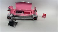 Vintage Pink Cadillac Radio