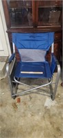 Natural Gear Folding Camping Chair W Side Tray &