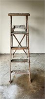 Under 6Ft Wooden Ladder