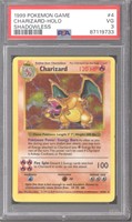 RARE   Pokemon Base Set Shadowless Charizard 4/102