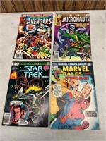 4 Misc. Marvel Comics