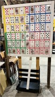Ducks Unlimited Poker Darts Board Game on Rolling