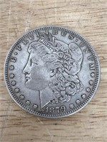 1879 Morgan silver dollar US coin
