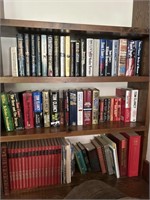 3 Shelves Tom Clancy Books and More