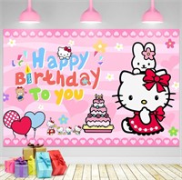 Kitty Party Backdrop Happy Birthday