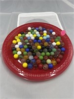 85 ASSORTED 1/4" MARBLES