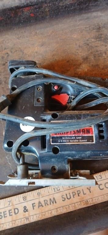 Craftsman 5/8 in. Scroller Saw.