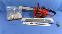 Echo 16" Chainsaw 302S w/Extra Bars & Chains