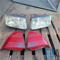 99-05 Volkswagen Jetta Headlight And Taillight Set