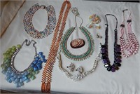 Vintage Costume Jewelry Statement Pieces