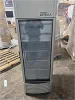 Vertical refrigerator display