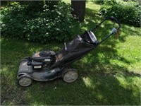 yard man electric start self propelled mower