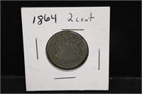 1864 2 Cent