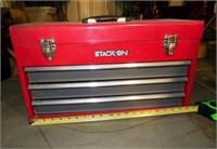 Stack-On red tool box