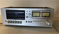 Vintage Sharp Stereo Cassette Deck Model RT-1157