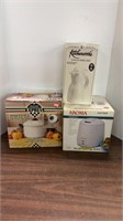 Pasta Pot Express, Aroma Deep Fryer +