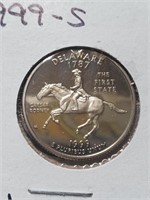 1999-S Clad Proof Washington State Quarter