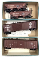(4) Assorted Brand HO Scale Train Cars/ Athearn