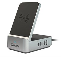 atomi 55W Qi Multi Port Charge Station