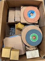 Misc Group of Grinding Wheels and Rotory BIts
