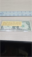 1963 barr note dollar bill