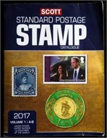 SCOTT 2017 STAMP CATALOGS USED AVE-FINE