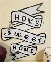 Home Sweet Home Metal Wall Decor