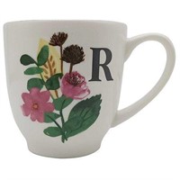 Modern Expressions Floral Monogram Mug R - 1.0 Ea