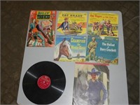 Vintage Western Records & Comics - Roy Rogers,