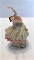 Vintage German Lace Porcelain Doll