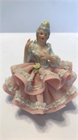 Dresden Lace Porcelain Doll