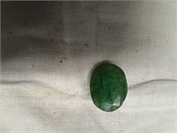 Cut & Faceted Brazilian Emerald   11.45 carat