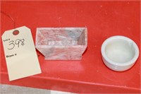 Small marble dish and more