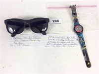 Batman Sunglasses And Batman Watch