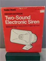 Vintage Radio Shack Electric Siren NIB