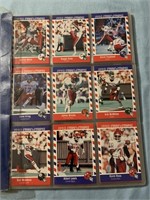 1990 1st Edition Star's n Stripes Football cards 1