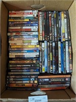 Banana box of DVD