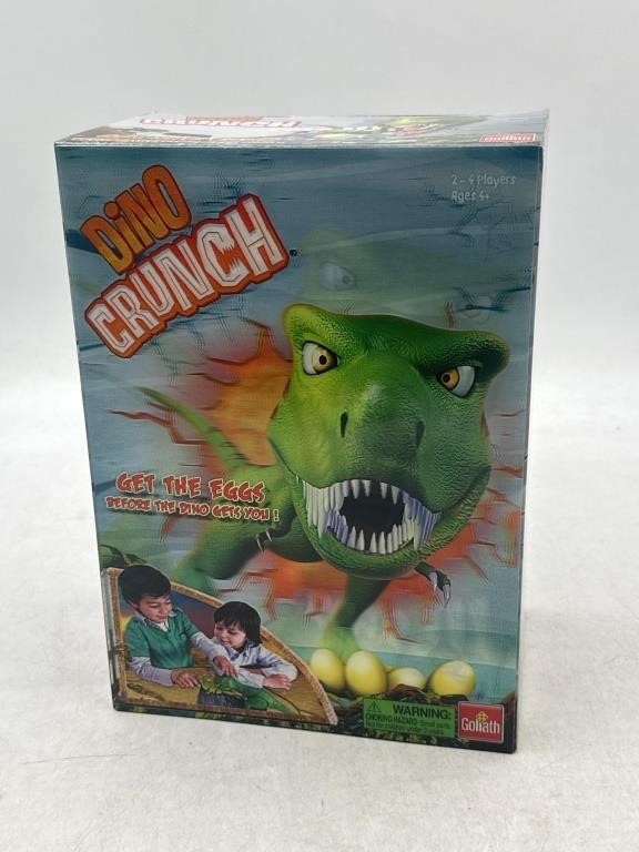 NEW Goliath Dino Crunch Get The Eggs Before The