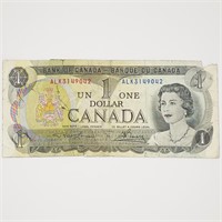 Canadian One Dollar 1973