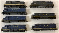 7 HO Train Engines-Bachmann, Atlas & others