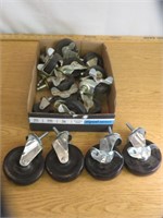 Lot of Wheels Some New & Locking Casters