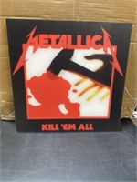 Metallica-Kill 'em All 12x12 inch acrylic print