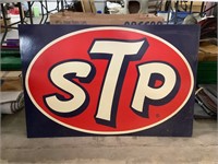 STP pit board sign