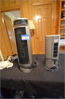 2 PORTABLE HEATERS