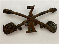 Hat pin from Custers's 7th cavalry