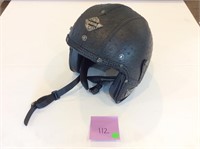 Ostrich Leather Motorcycle Helmet