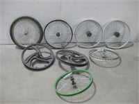 Assorted Bmx Tires & Bike Rims