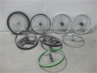 Assorted Bmx Tires & Bike Rims