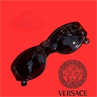 Versace Unisex vintage tortoiseshell sunglasses