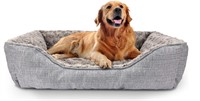 FURTIME Dog Bed for Large Medium Small Dogs 35in